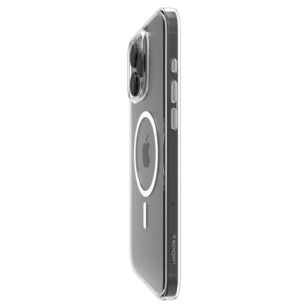 Калъф MagSafe за Apple iPhone 16 Pro Max, Spigen, Thin Fit, Бял ACS09315