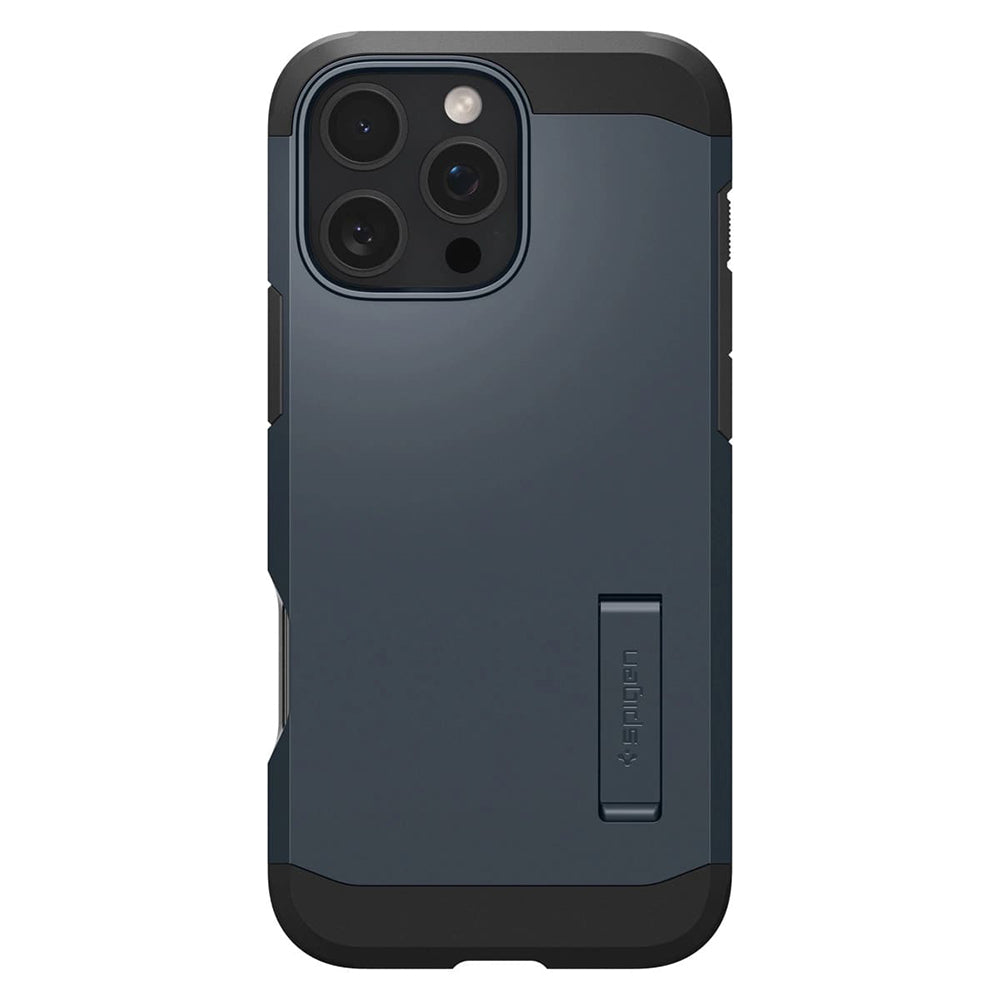 Калъф MagSafe за Apple iPhone 16 Pro Max, Spigen, Tough Armor, Син ACS08014