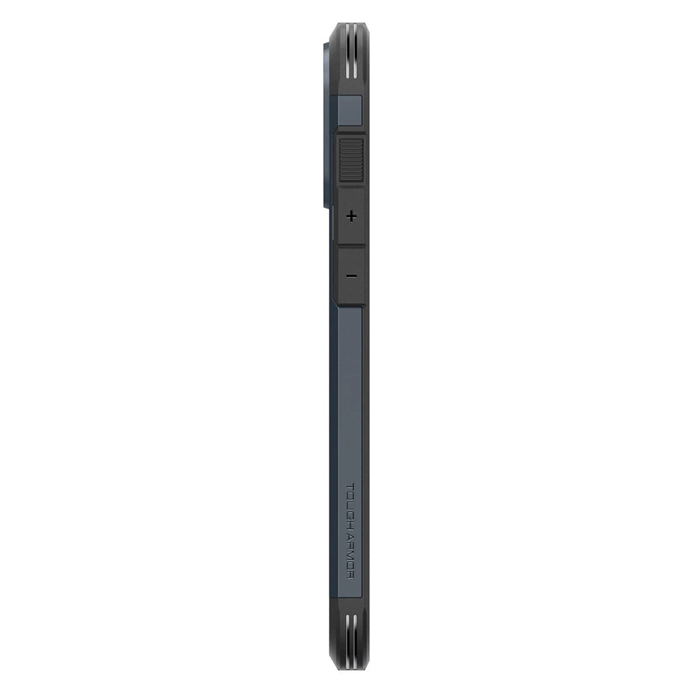 Калъф MagSafe за Apple iPhone 16 Pro Max, Spigen, Tough Armor, Син ACS08014