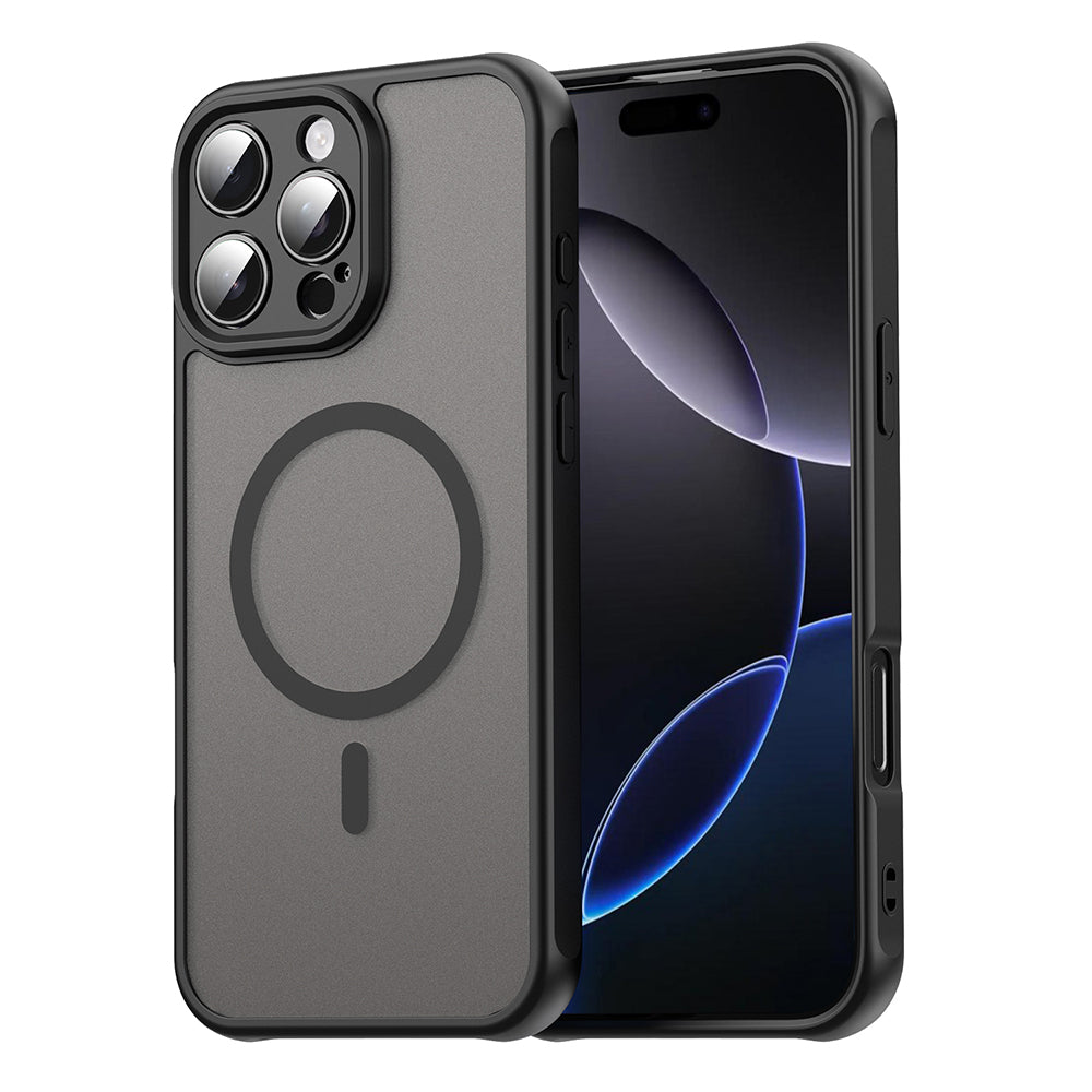 Калъф MagSafe за Apple iPhone 16 Pro Max, Techsuit, HaloFrost II, Черен