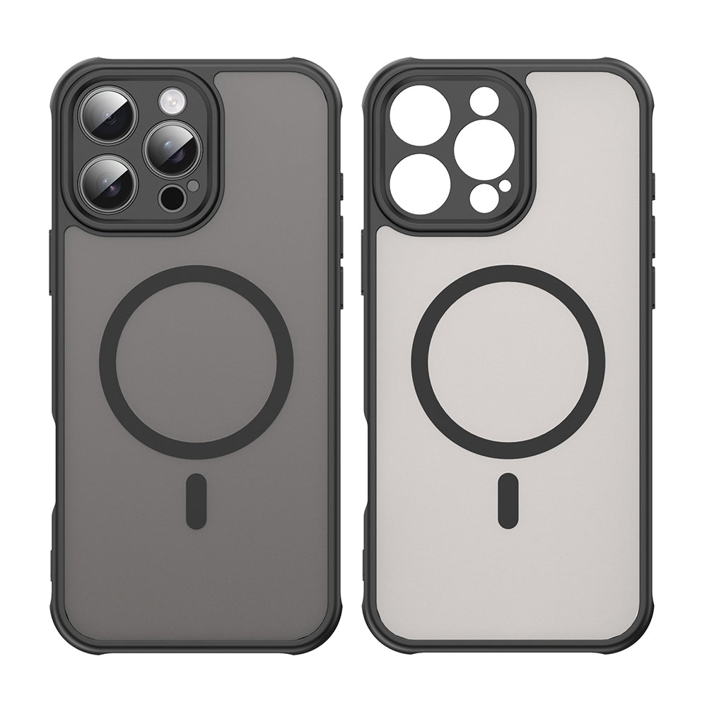 Калъф MagSafe за Apple iPhone 16 Pro Max, Techsuit, HaloFrost II, Черен