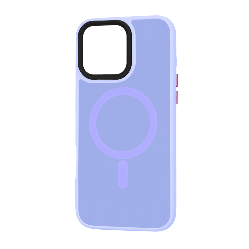Калъф MagSafe за Apple iPhone 16 Pro Max, Techsuit, HaloFrost, Светло лилав