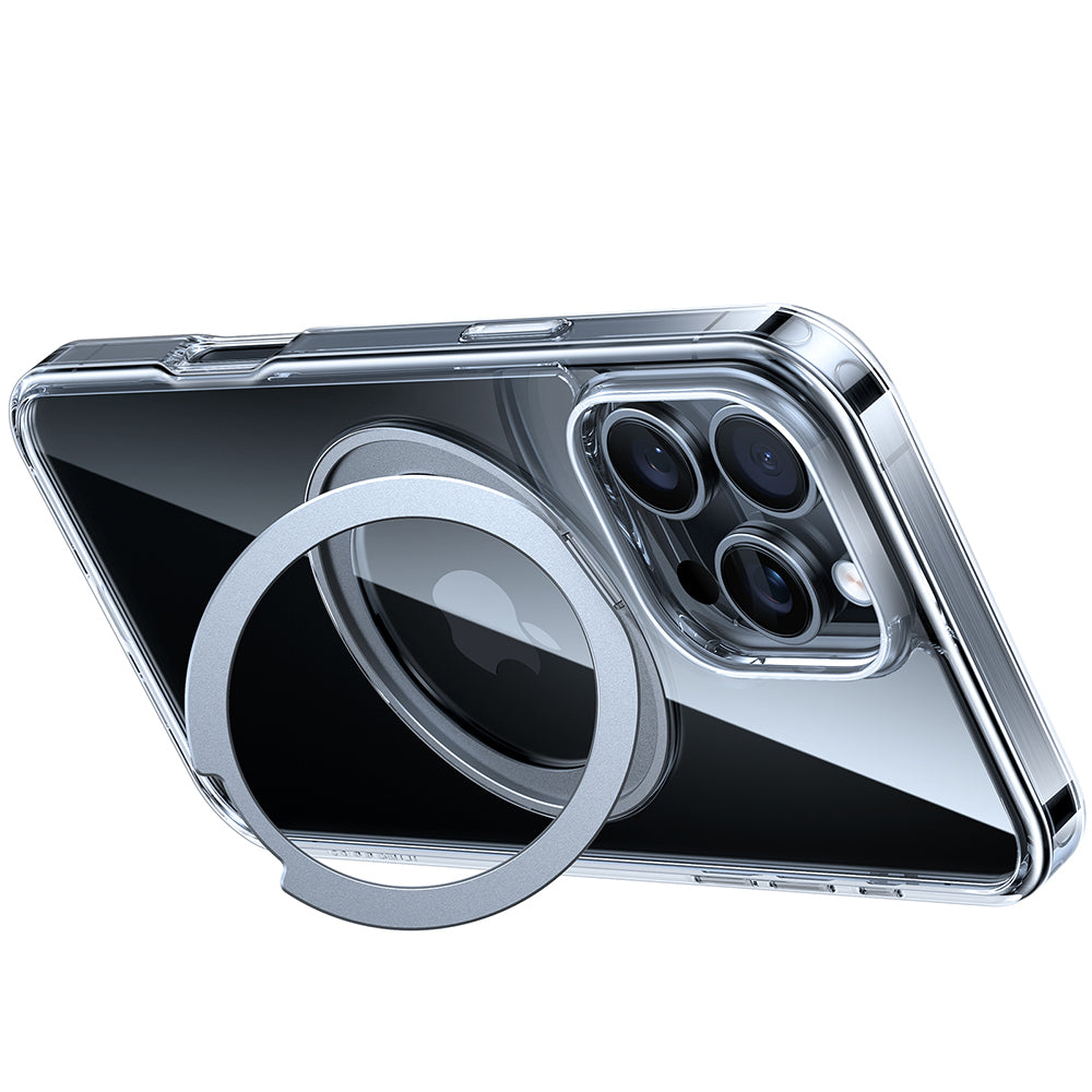 Калъф MagSafe за Apple iPhone 16 Pro Max, Torras, Ostand Pro, Прозрачен