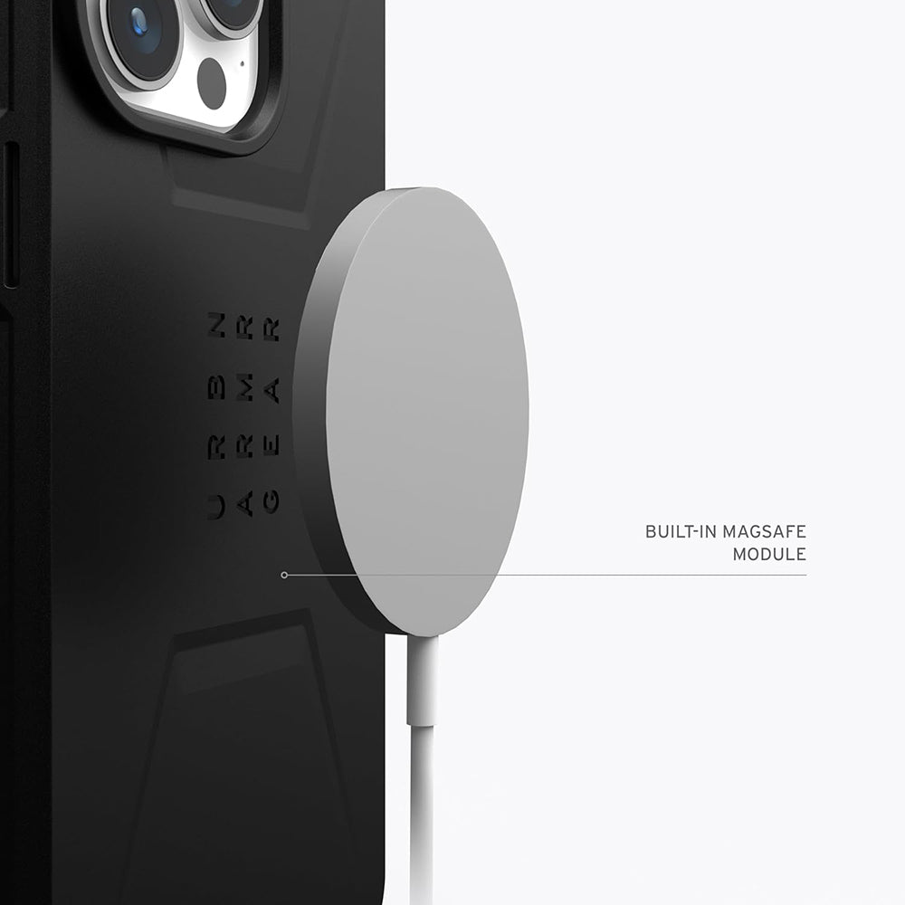 Калъф MagSafe за Apple iPhone 16 Pro Max, Urban Armor Gear, Essential Armor, Черен