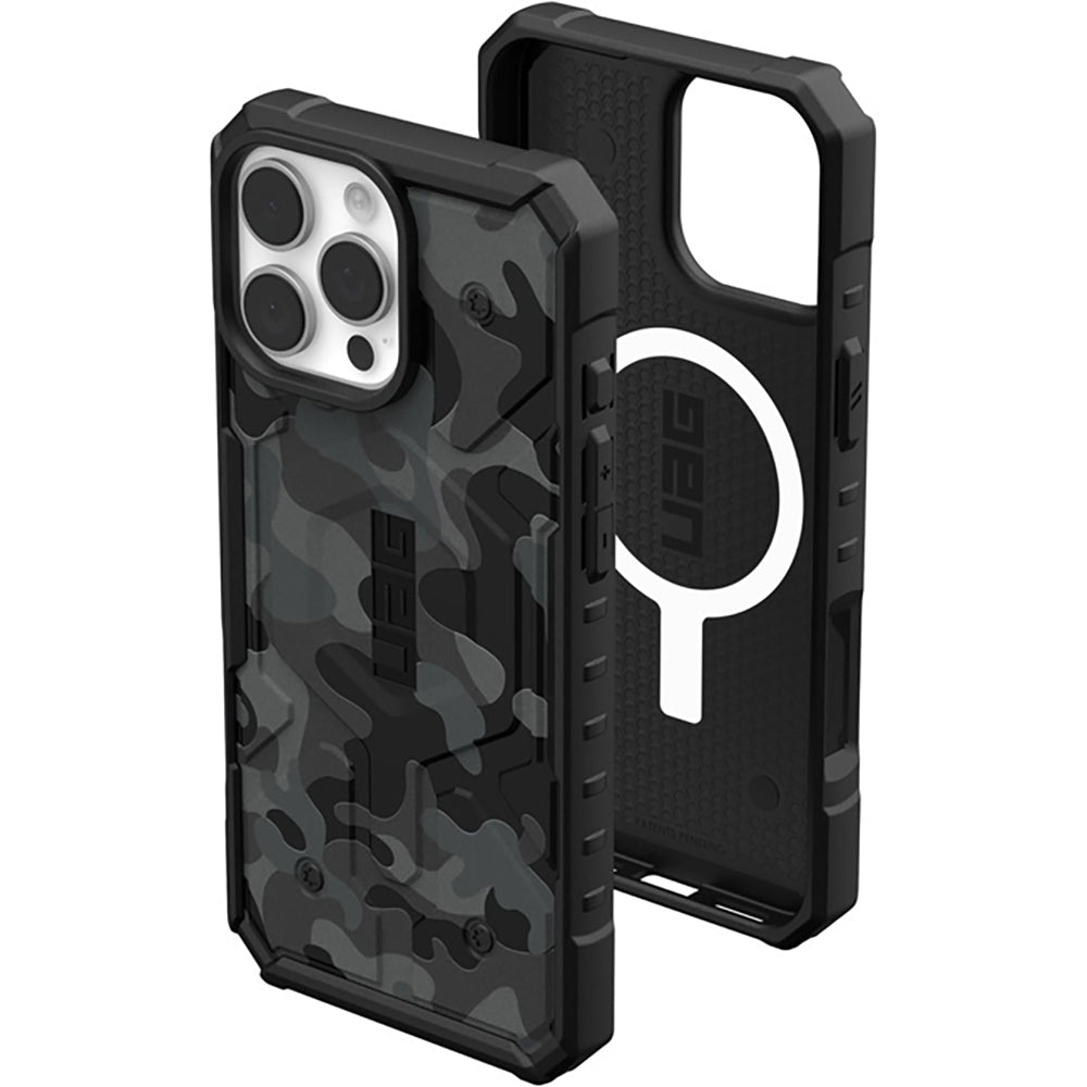 Калъф MagSafe за Apple iPhone 16 Pro Max, Urban Armor Gear, Pathfinder SE Midnight Camo, Камуфлаж
