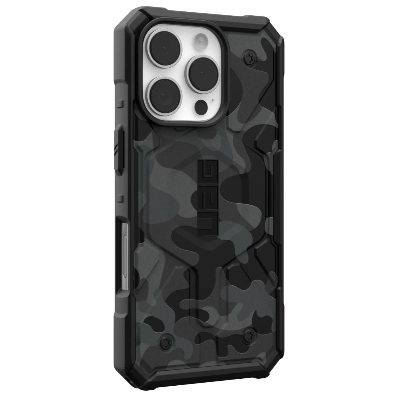 Калъф MagSafe за Apple iPhone 16 Pro Max, Urban Armor Gear, Pathfinder SE Midnight Camo, Камуфлаж