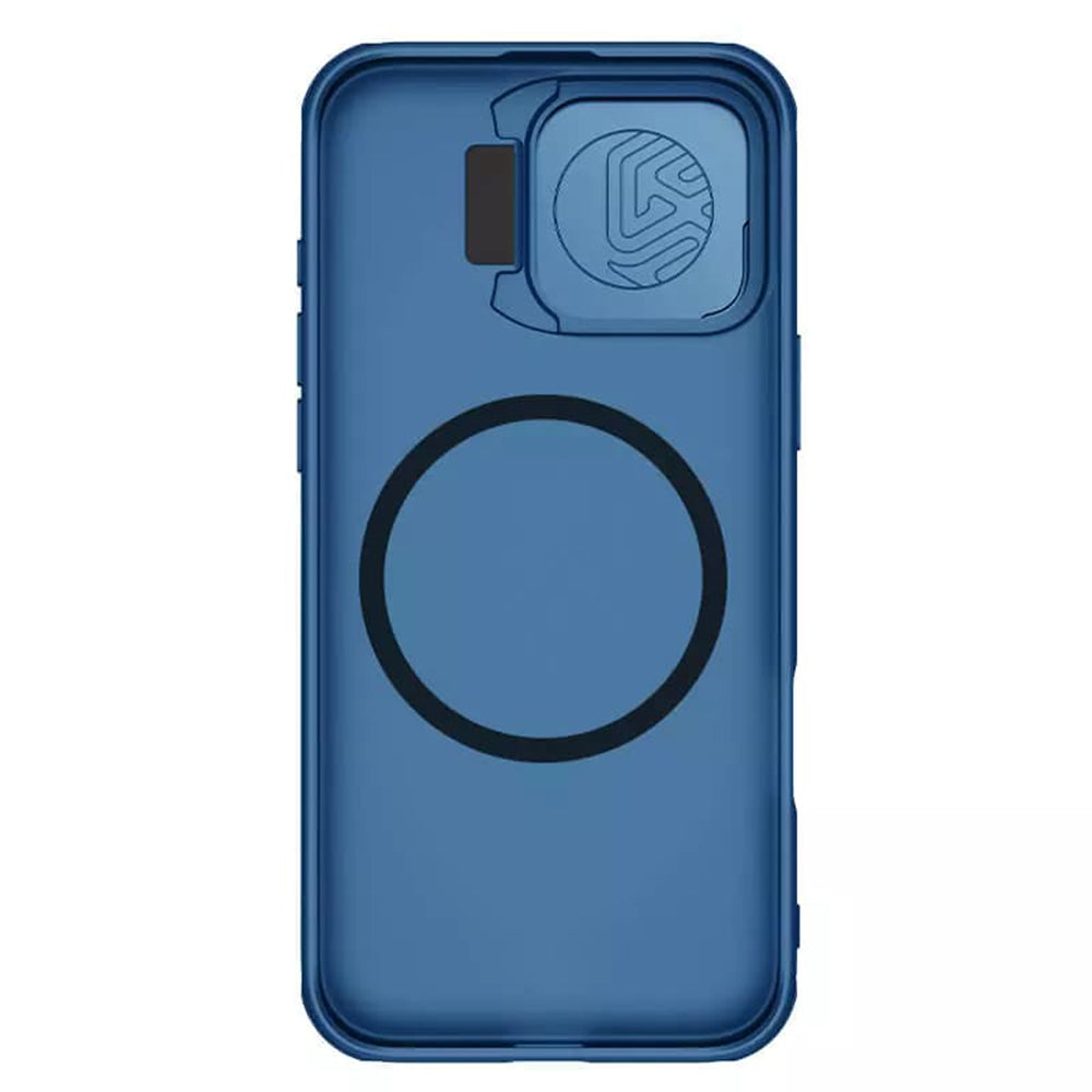 MagSafe калъф за Apple iPhone 16 Pro, Nillkin, CamShield Prop, Син