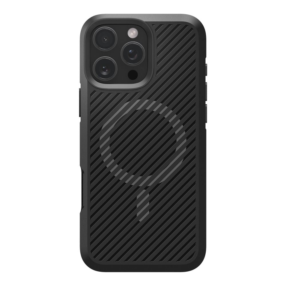 Калъф MagSafe за Apple iPhone 16 Pro, Spigen, Core Armor, Мат Черен ACS08158