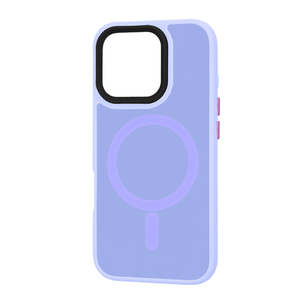 Калъф MagSafe за Apple iPhone 16 Pro, Techsuit, HaloFrost, Светло лилав