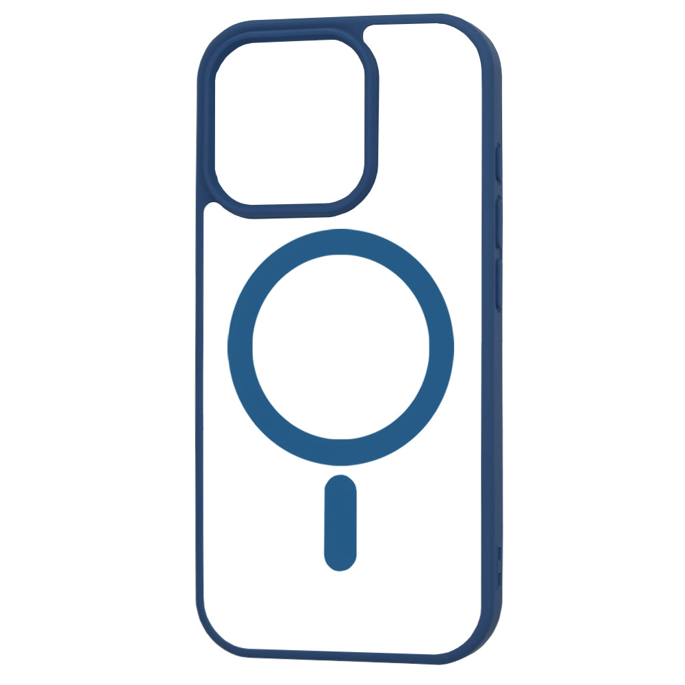 Калъф MagSafe за Apple iPhone 16 Pro, Techsuit, Pro, Син
