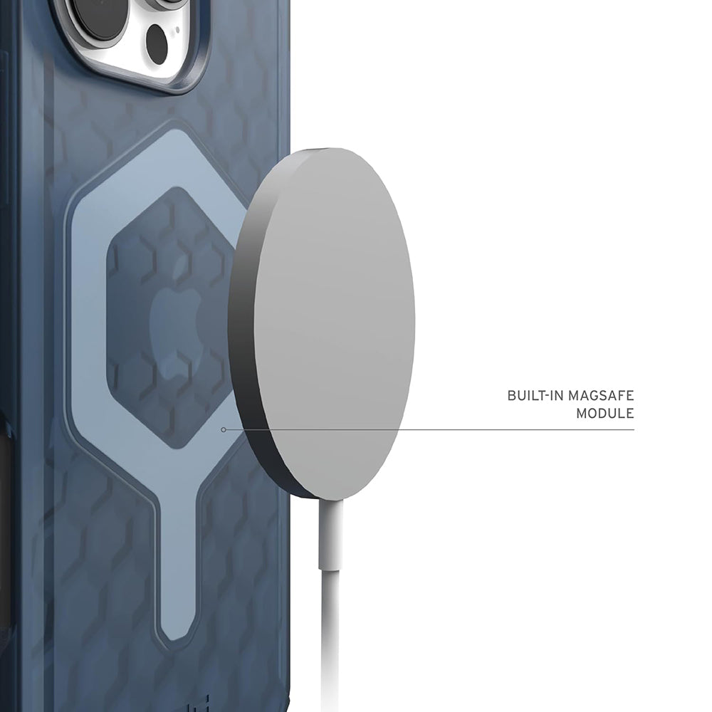Калъф MagSafe за Apple iPhone 16 Pro, Urban Armor Gear, Essential Armor, Син