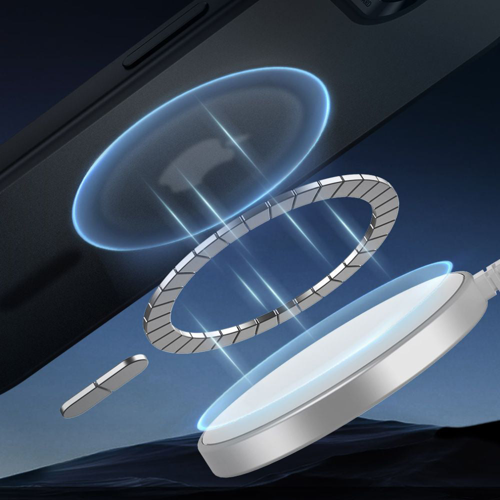 Калъф MagSafe за Apple iPhone 17e / 16e, ESR, Classic Hybrid, Сатенено черен