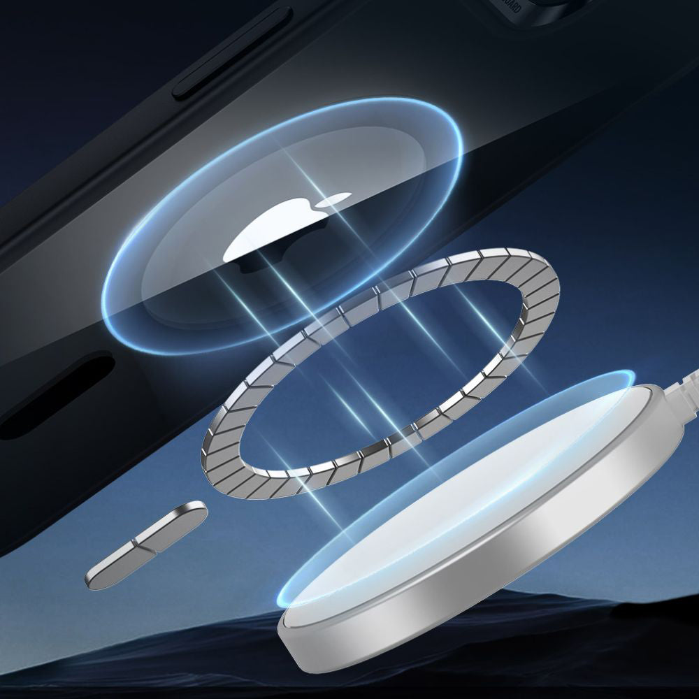 Калъф MagSafe за Apple iPhone 17e / 16e, ESR, Classic Hybrid, Черен прозрачен
