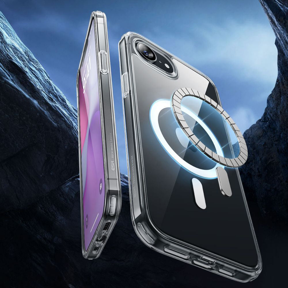 Калъф MagSafe за Apple iPhone 17e / 16e, ESR, Classic Hybrid, Прозрачен