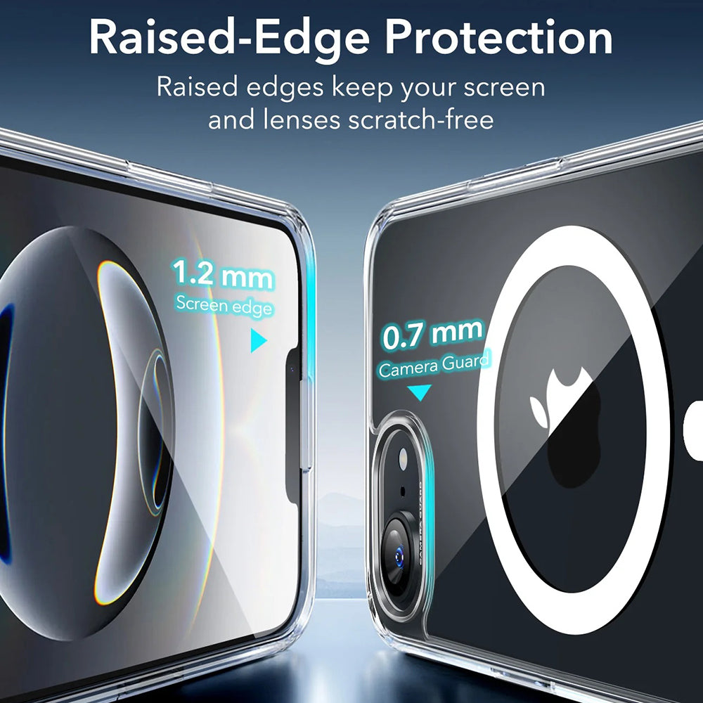 Калъф MagSafe за Apple iPhone 17e / 16e, ESR, Classic Hybrid, Прозрачен