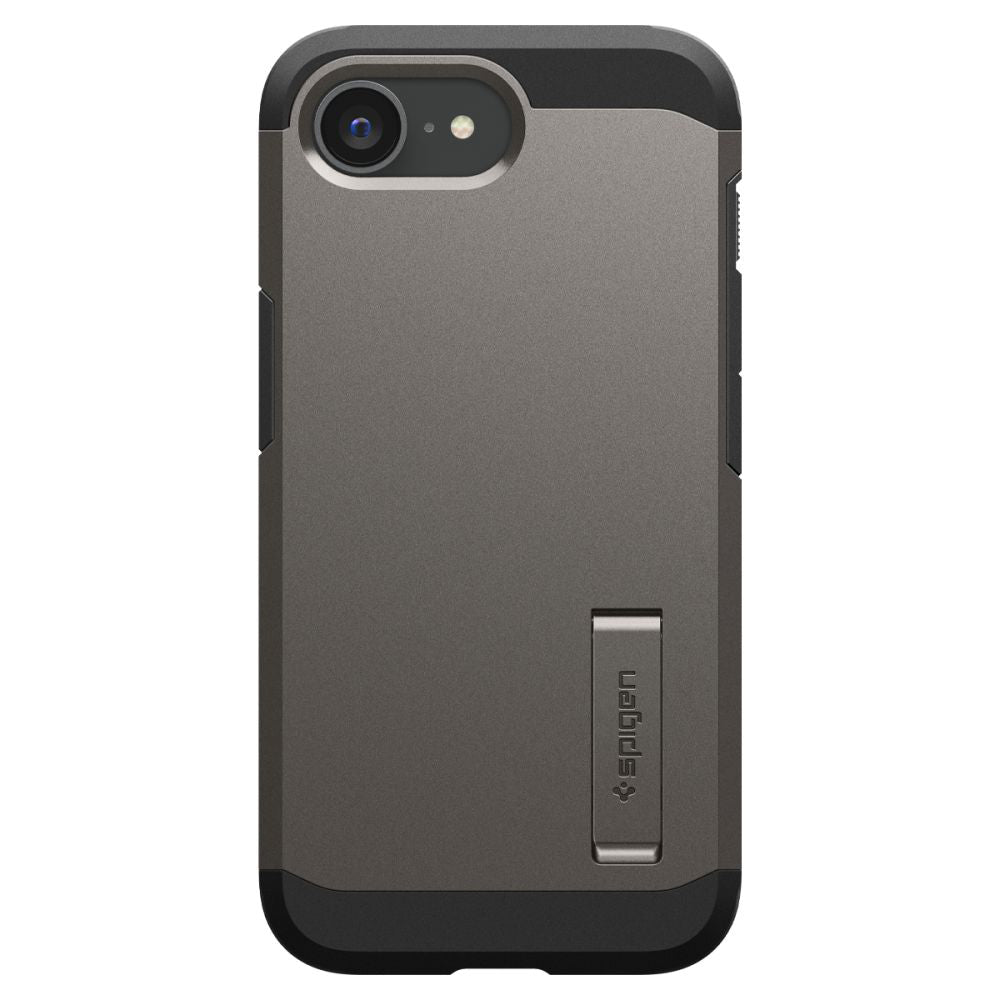 Калъф MagSafe за Apple iPhone 17e / 16e, Spigen, Tough Armor, Сив