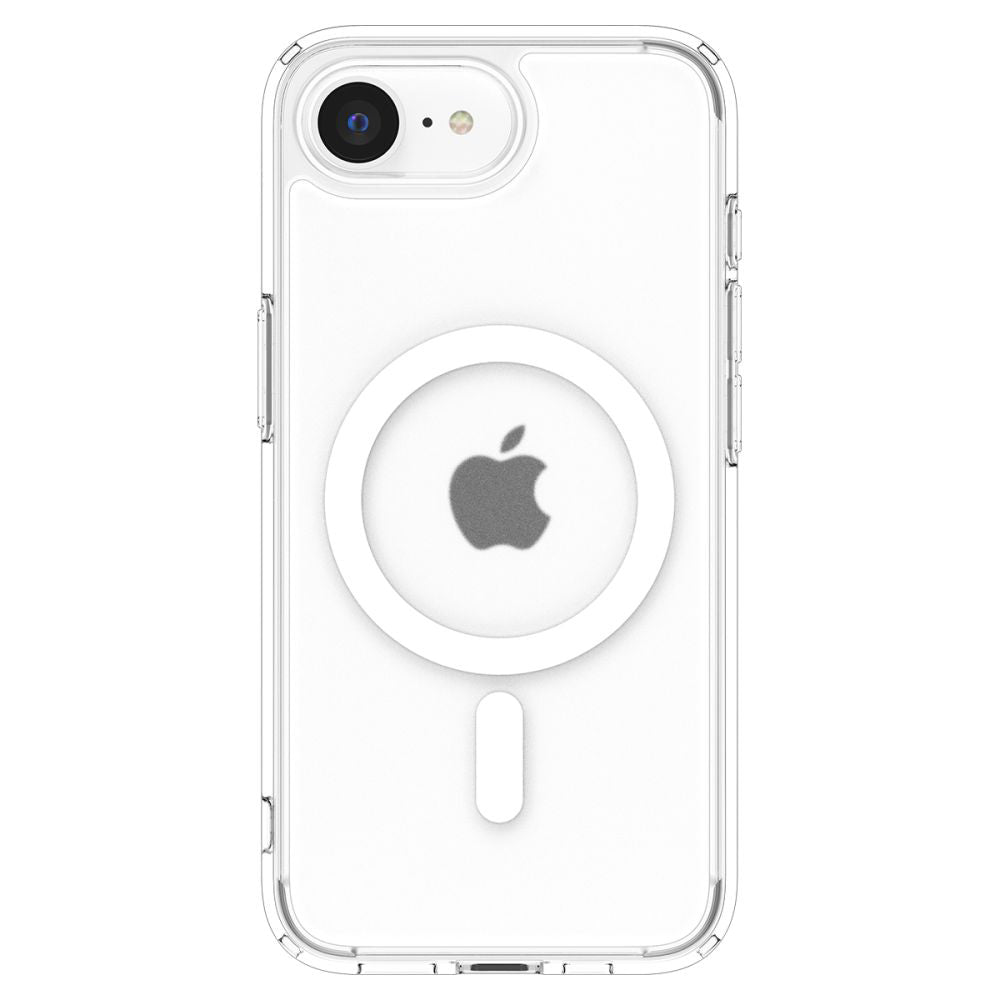 Калъф MagSafe за Apple iPhone 17e / 16e, Spigen, Ultra Hybrid, Сатенено Бял