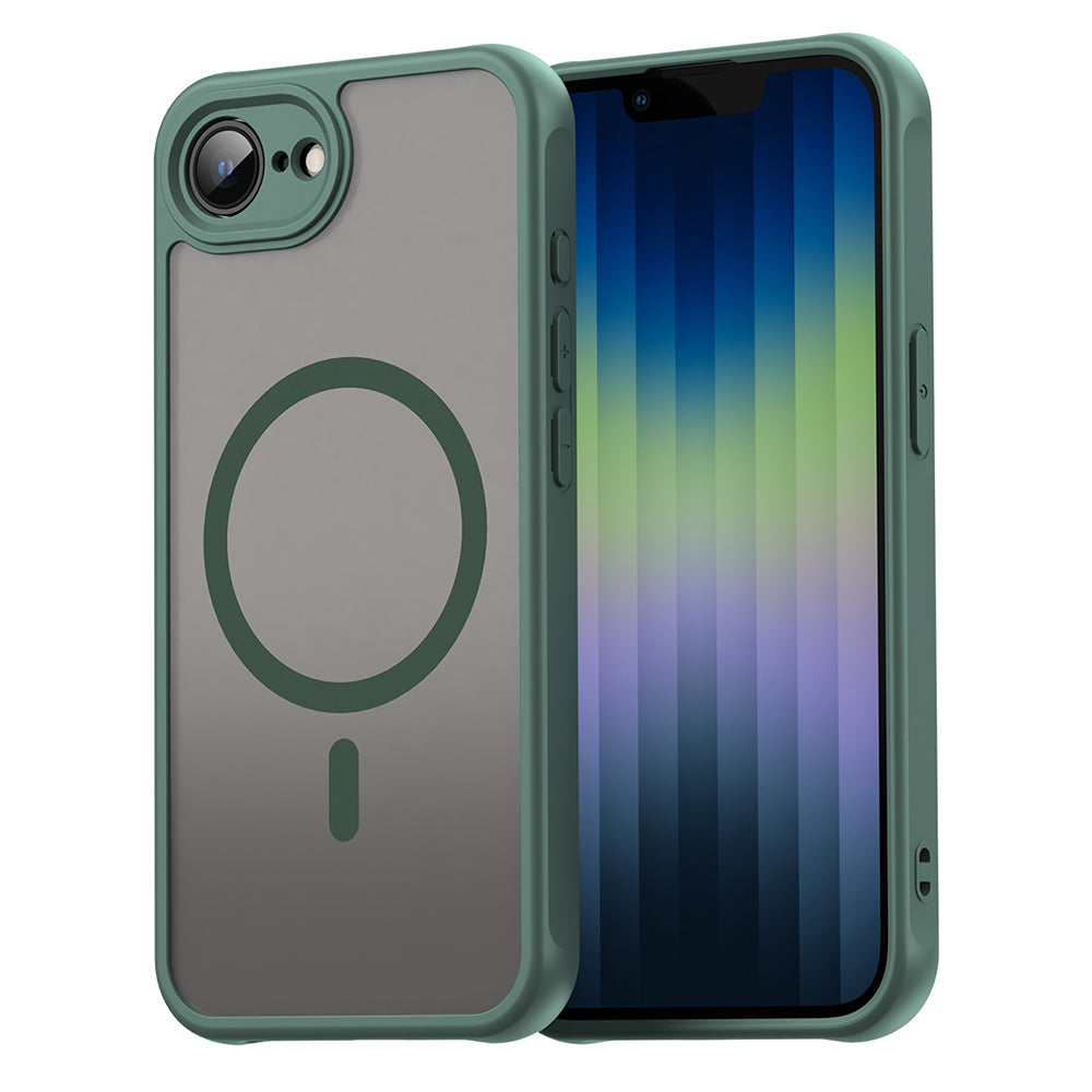 Калъф MagSafe за Apple iPhone 17e / 16e, Techsuit, HaloFrost II, Зелен
