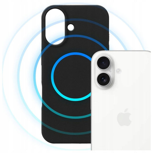 Калъф MagSafe за Apple iPhone 17, 3MK, Hardy, Черен