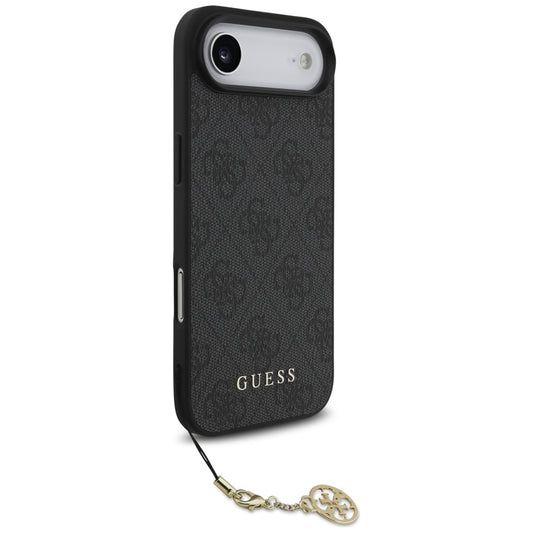 Калъф MagSafe за Apple iPhone 17 Air, Guess, 4G Charm Cradle, Черен