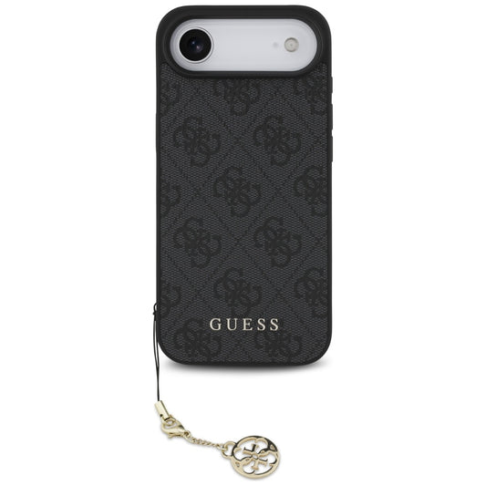Калъф MagSafe за Apple iPhone 17 Air, Guess, 4G Charm Cradle, Черен