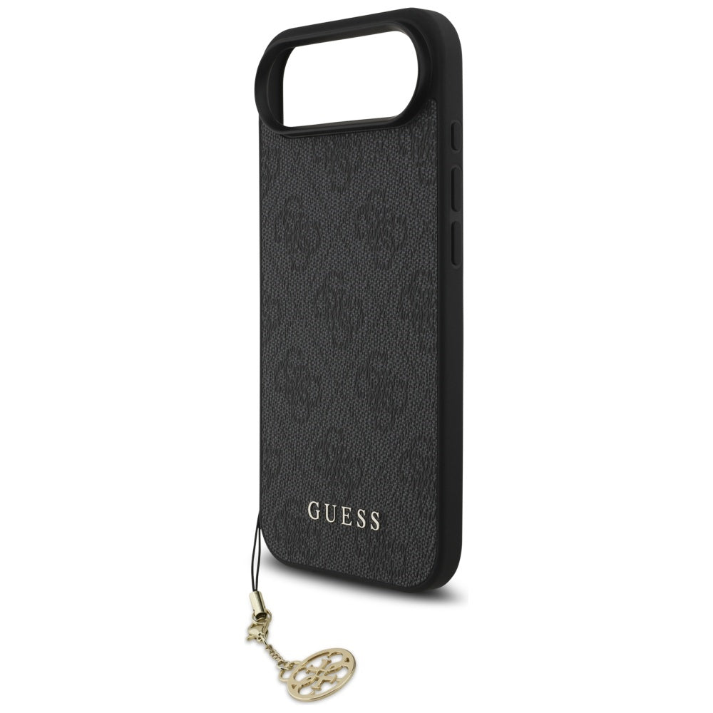 Калъф MagSafe за Apple iPhone 17 Air, Guess, 4G Charm Cradle, Черен