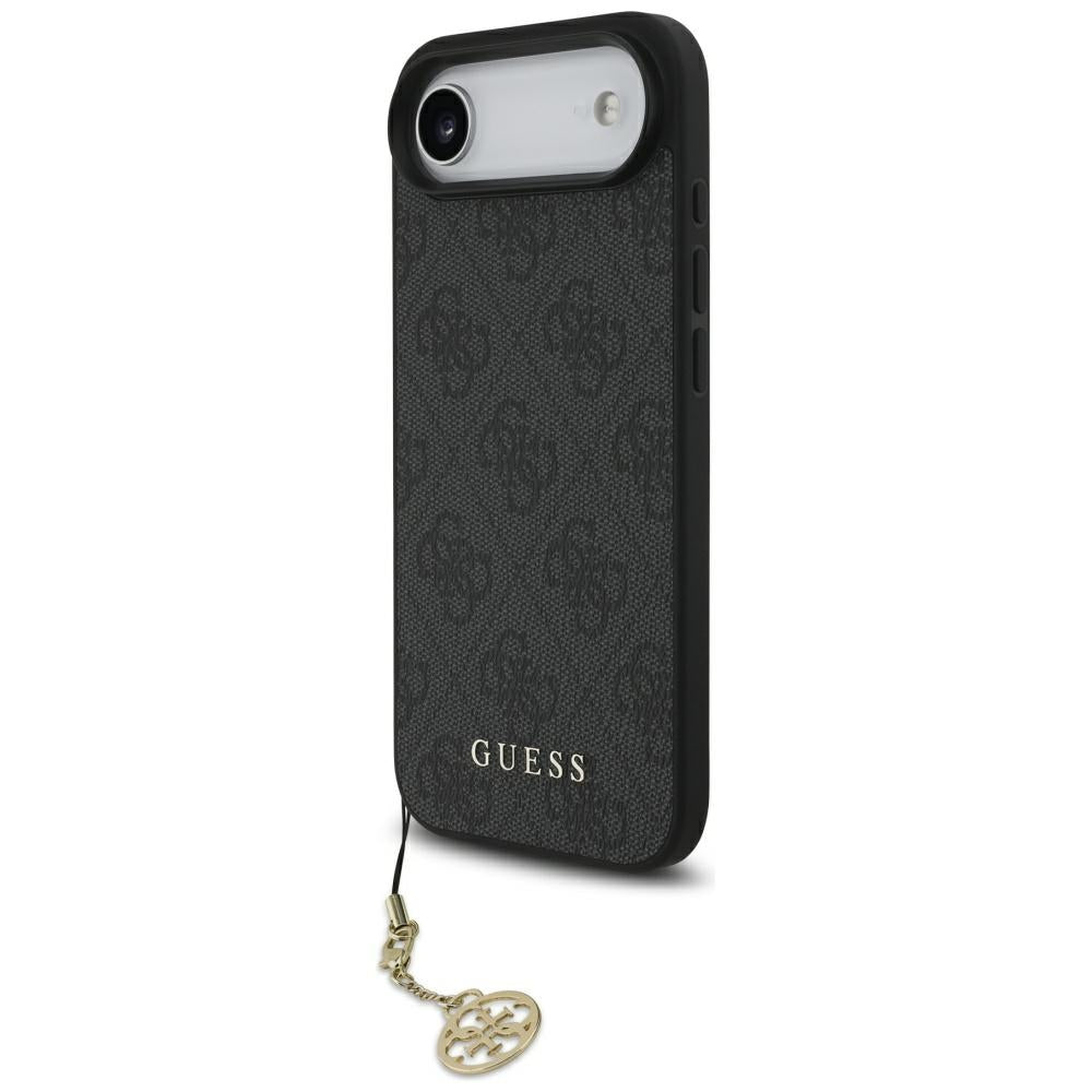 Калъф MagSafe за Apple iPhone 17 Air, Guess, 4G Charm Cradle, Черен