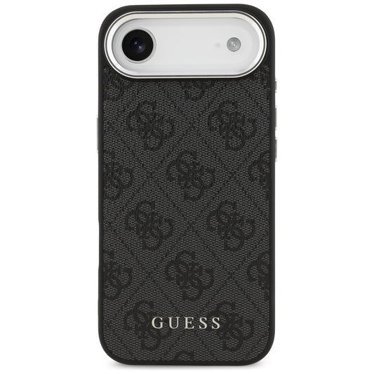 Калъф MagSafe за Apple iPhone 17 Air, Guess, 4G Classic Logo, Черен