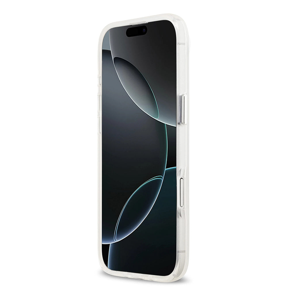 Калъф MagSafe за Apple iPhone 17 Air, Guess, IML Gradient Triangle Logo, Прозрачен