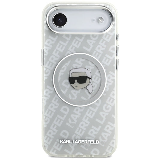 Калъф MagSafe за Apple iPhone 17 Air, Karl Lagerfeld, IML Karl`s Head, Сив