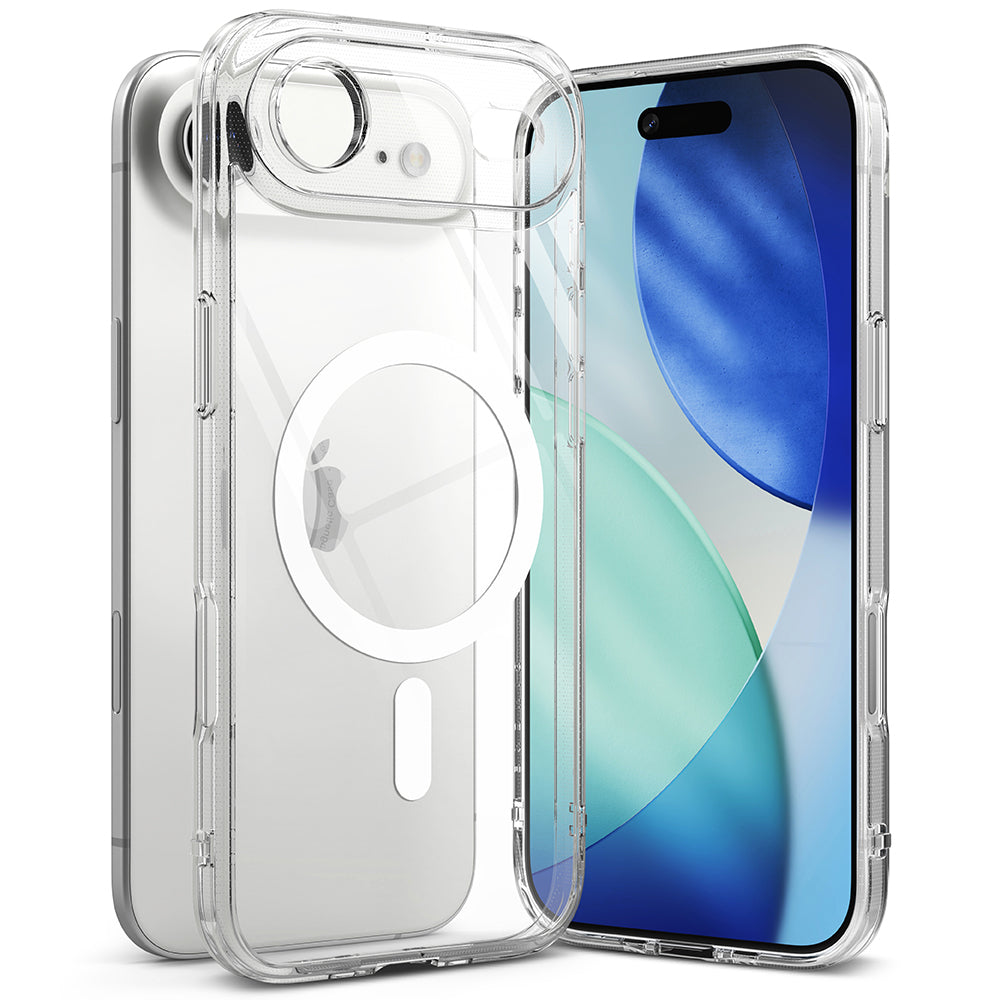 Калъф MagSafe за Apple iPhone 17 Air, Ringke, Fusion, Прозрачен