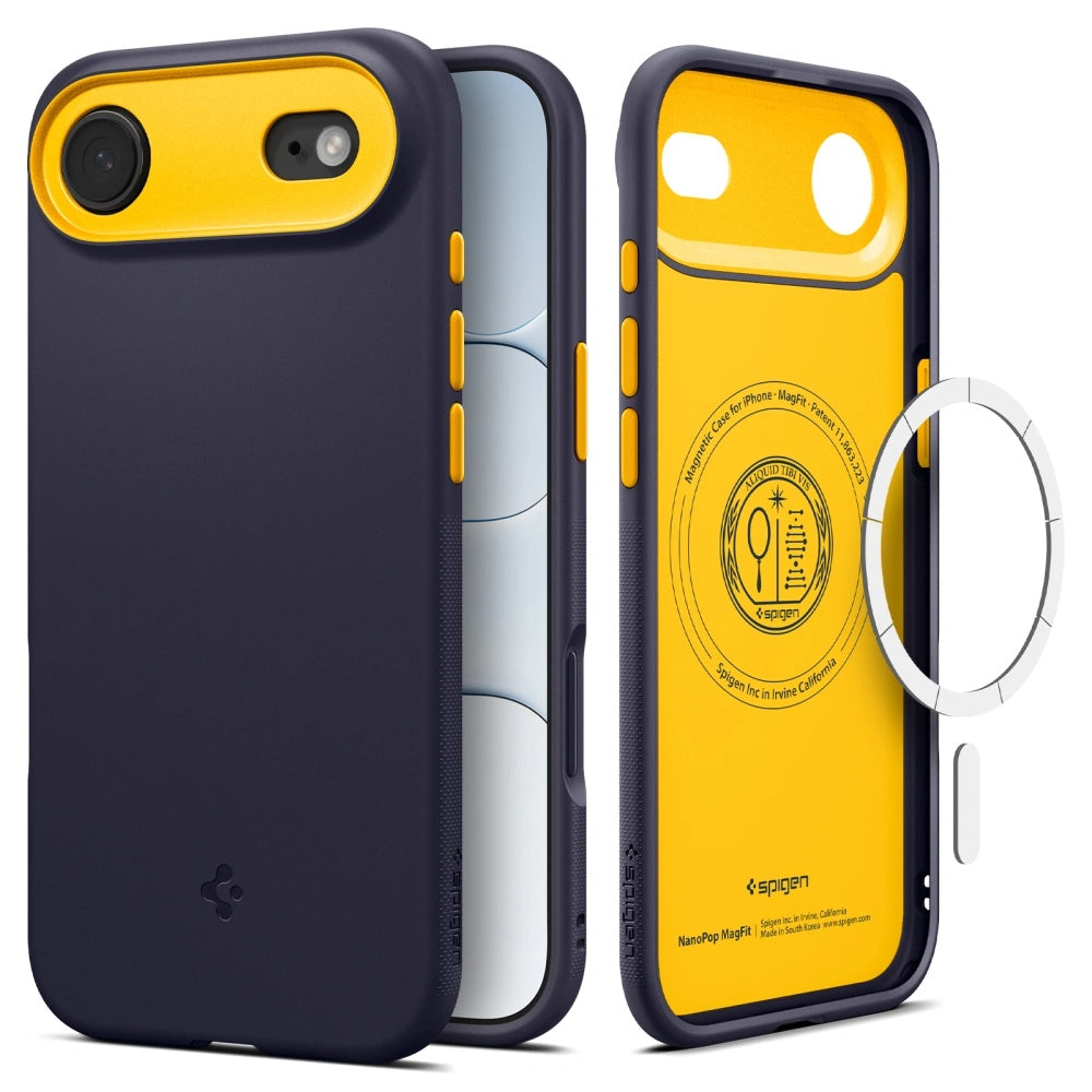 Калъф MagSafe за Apple iPhone 17 Air, Spigen, Caseology Nano Pop, Mov ACS10300