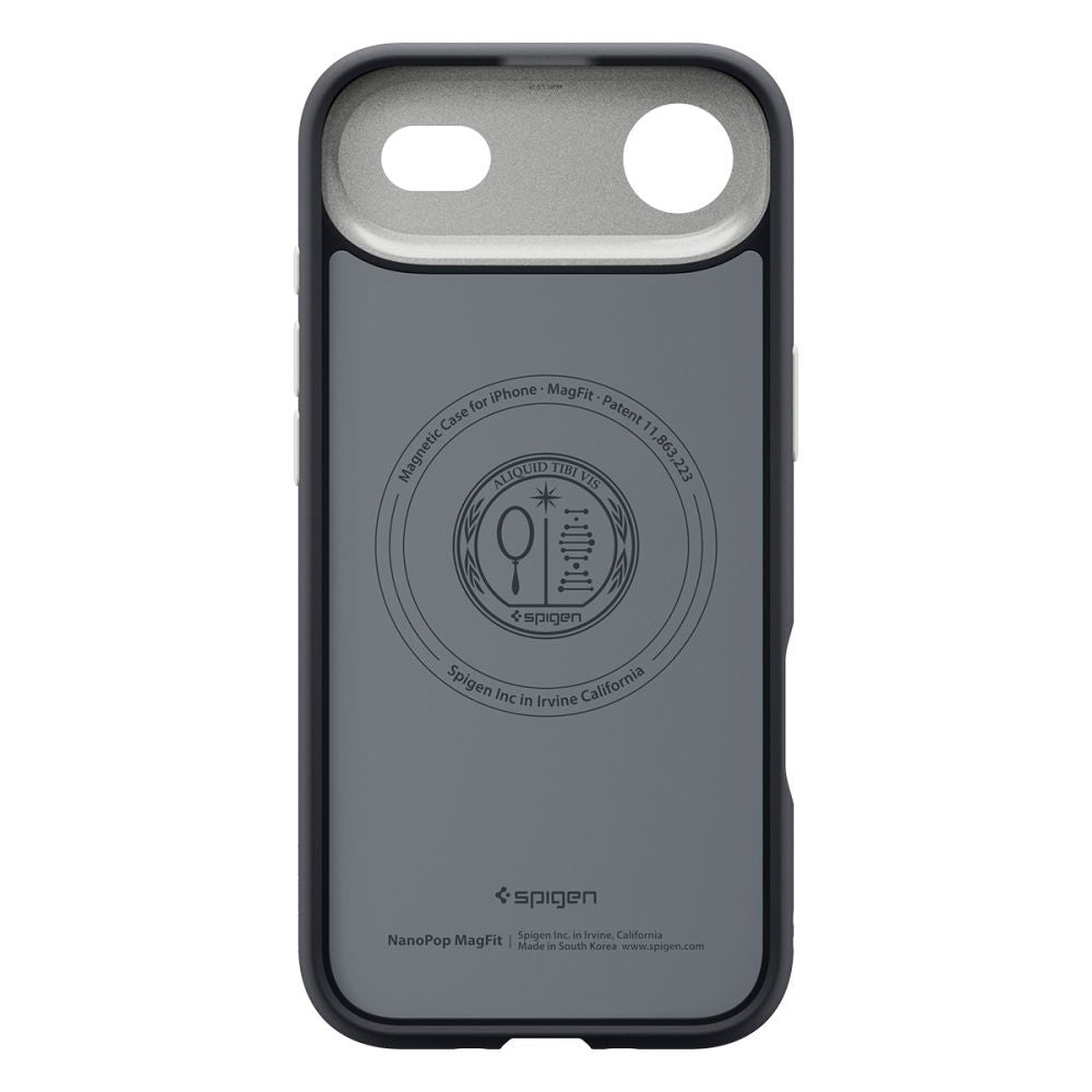 Калъф MagSafe за Apple iPhone 17 Air, Spigen, Caseology Nano Pop, Черен ACS10301