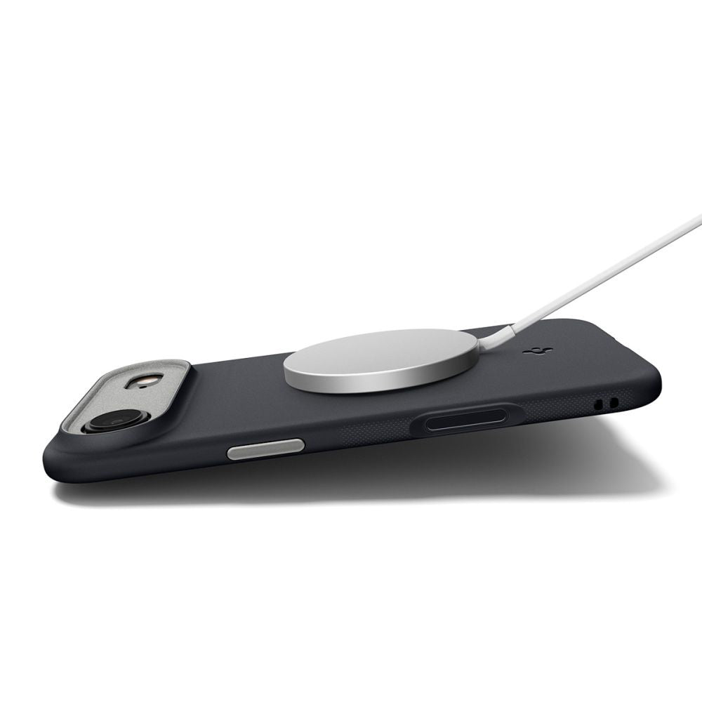 Калъф MagSafe за Apple iPhone 17 Air, Spigen, Caseology Nano Pop, Черен ACS10301
