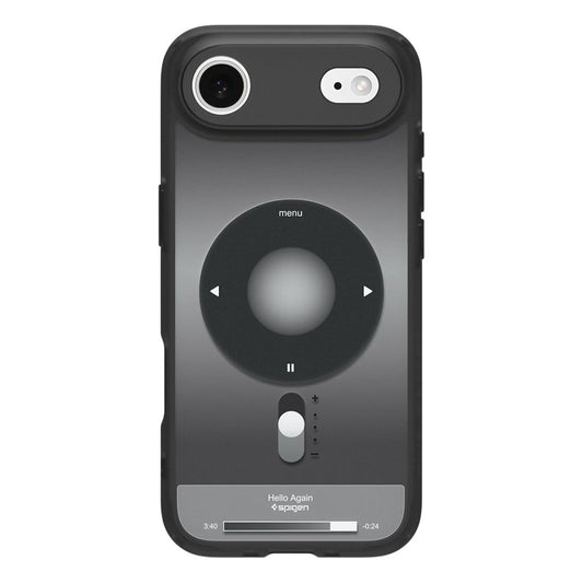 Калъф MagSafe за Apple iPhone 17 Air, Spigen, Ultra Hybrid Classic, Черен