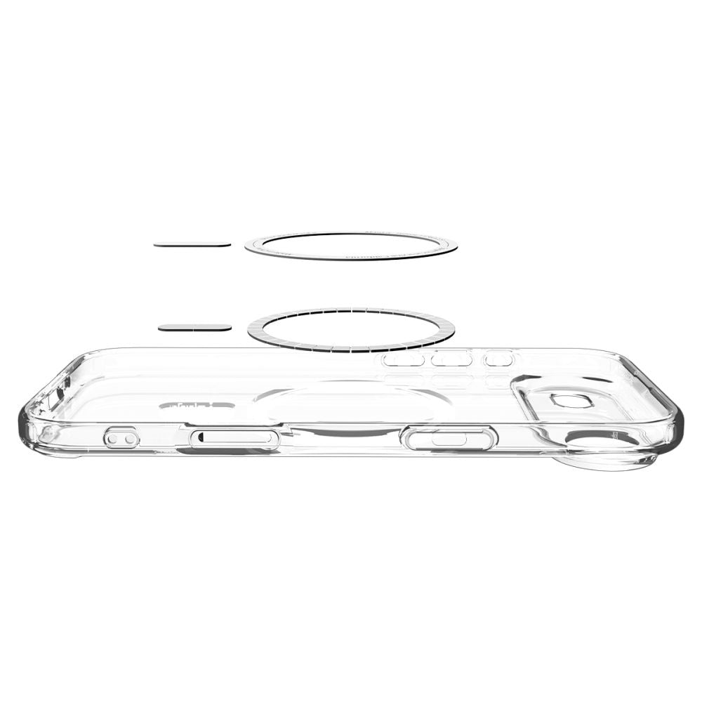 MagSafe Case for Apple iPhone 17 Air, Spigen, Ultra Hybrid, Transparent Gray ACS10314