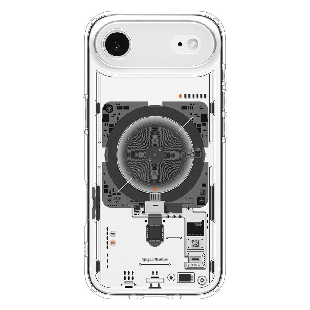 Калъф MagSafe за Apple iPhone 17 Air, Spigen, Ultra Hybrid Neo One, Прозрачен ACS10321