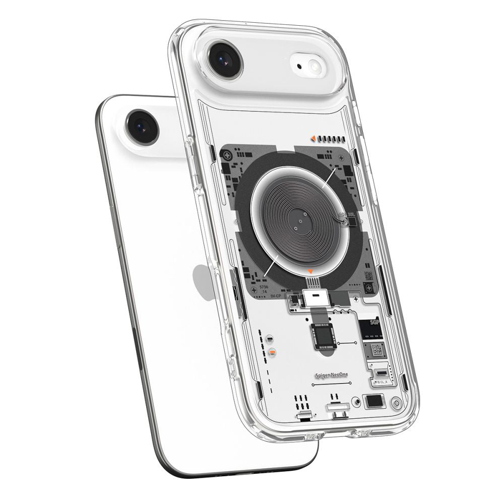 Калъф MagSafe за Apple iPhone 17 Air, Spigen, Ultra Hybrid Neo One, Прозрачен ACS10321