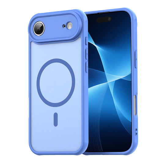 Калъф MagSafe за Apple iPhone 17 Air, Techsuit, HaloFrost II, Син