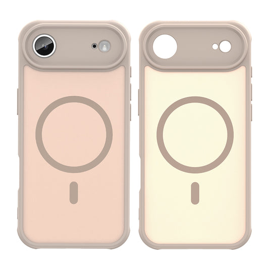 Калъф MagSafe за Apple iPhone 17 Air, Techsuit, HaloFrost II, Златист