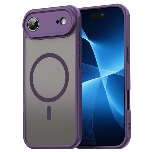 Калъф MagSafe за Apple iPhone 17 Air, Techsuit, HaloFrost II, Лилав