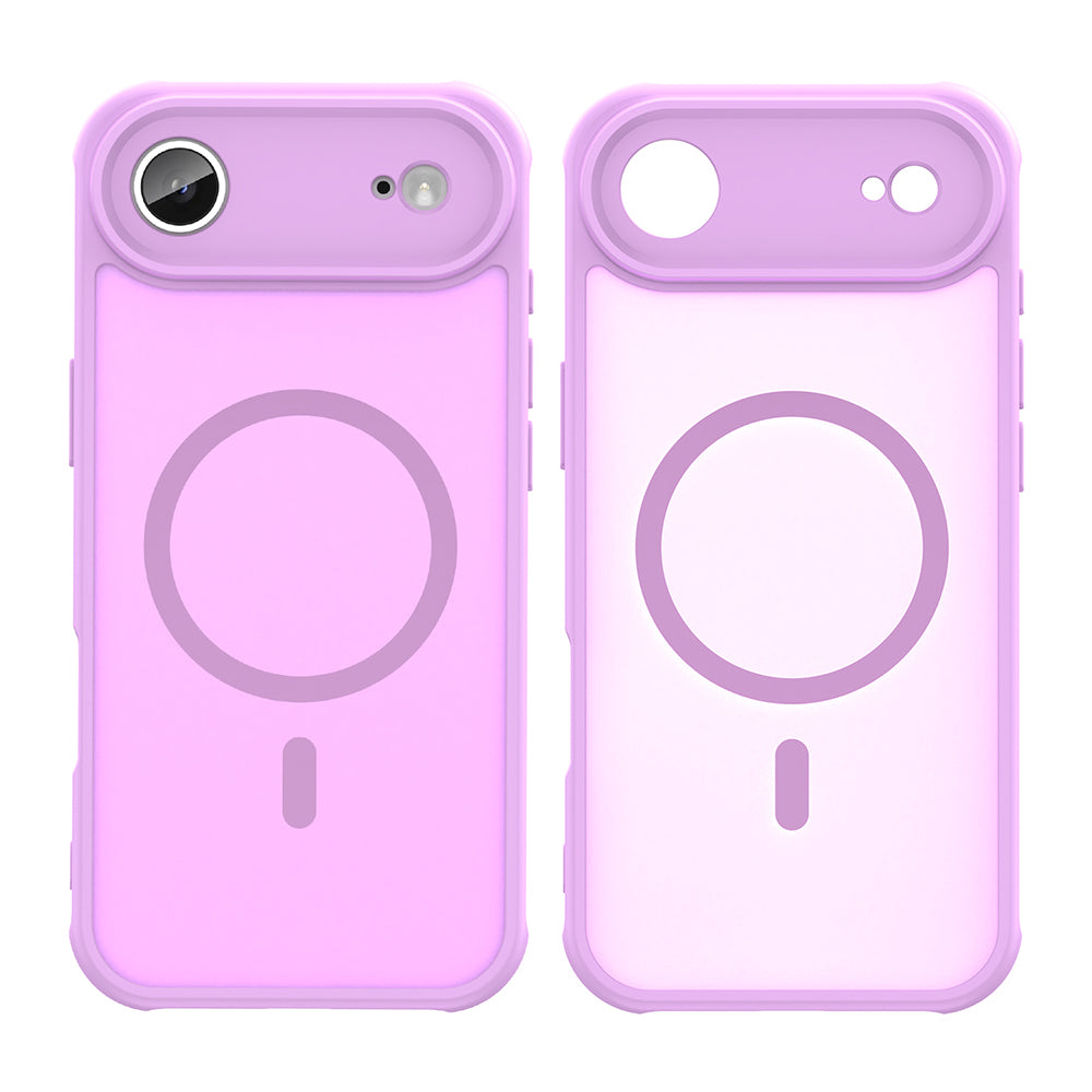 Калъф MagSafe за Apple iPhone 17 Air, Techsuit, HaloFrost II, Розов