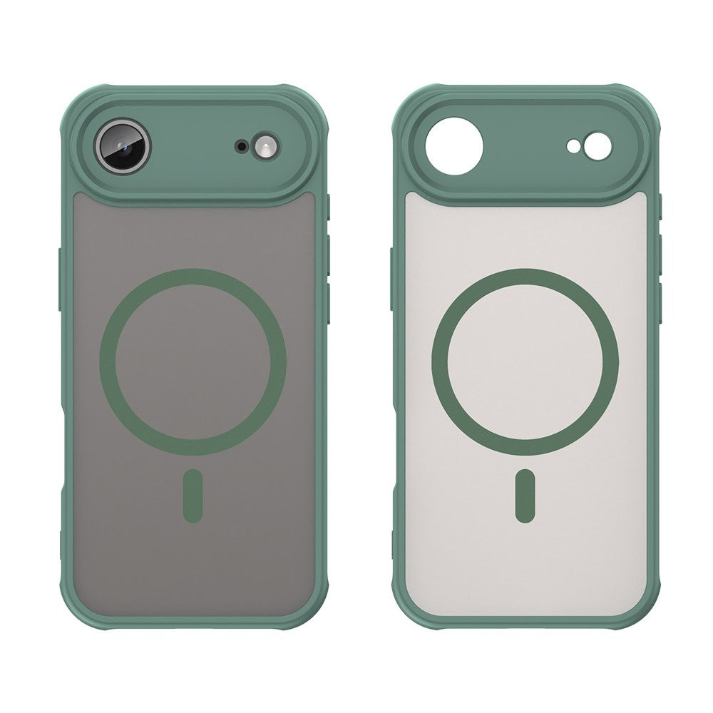 Калъф MagSafe за Apple iPhone 17 Air, Techsuit, HaloFrost II, Зелен