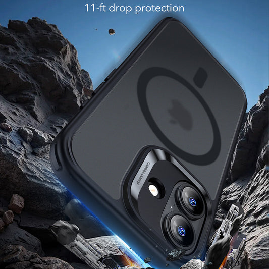 Калъф MagSafe за Apple iPhone 17, ESR, Classic Hybrid, Сатенено черен