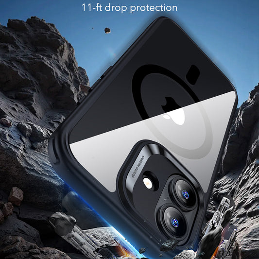 Калъф MagSafe за Apple iPhone 17, ESR, Classic Hybrid, Прозрачно черен