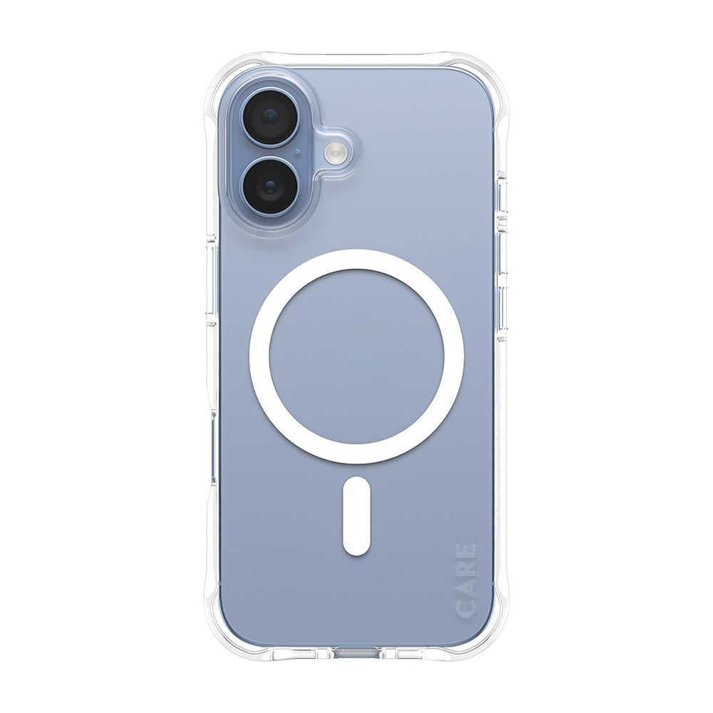 Калъф MagSafe за Apple iPhone 17, PanzerGlass, Care Fashionable, Прозрачен Бял