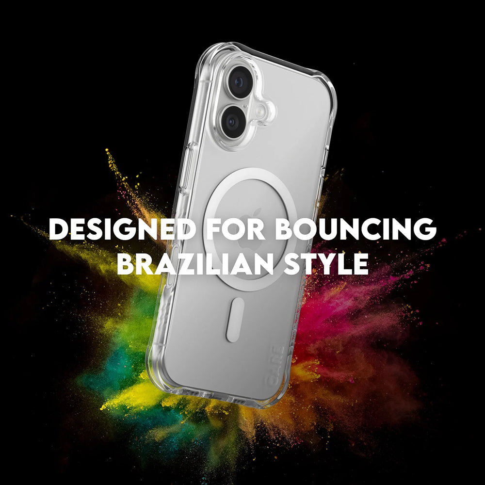 Калъф MagSafe за Apple iPhone 17, PanzerGlass, Care Fashionable, Прозрачен Бял