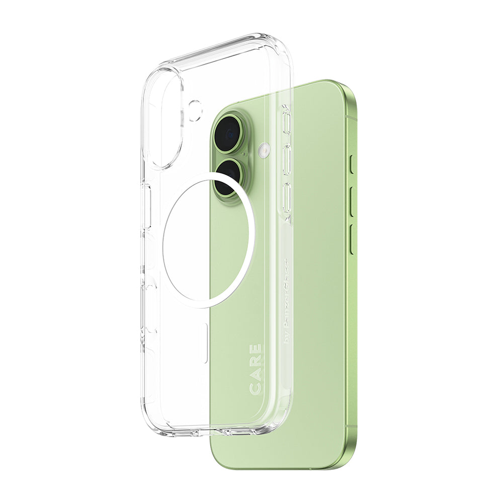 Калъф MagSafe за Apple iPhone 17, PanzerGlass, Care Urban Explorer, Прозрачен Бял