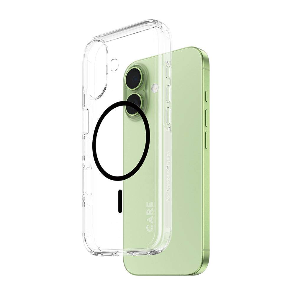 Калъф MagSafe за Apple iPhone 17, PanzerGlass, Care Urban Explorer, Прозрачен Черен
