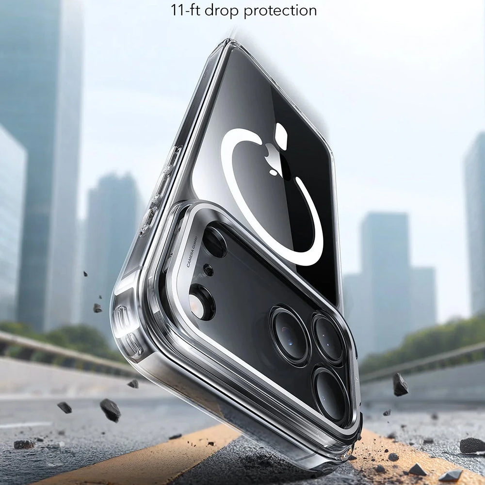 Калъф MagSafe за Apple iPhone 17 Pro, ESR, Classic Hybrid Kickstand, Прозрачен